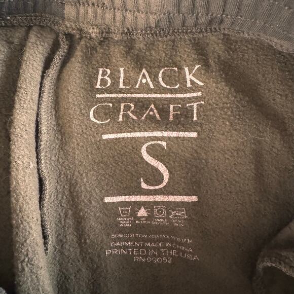 BLACK CRAFT CULT Unholy Joggers Sweatpants SM Camo Slim Fit Tapered Ankle Unisex - Picture 9 of 11